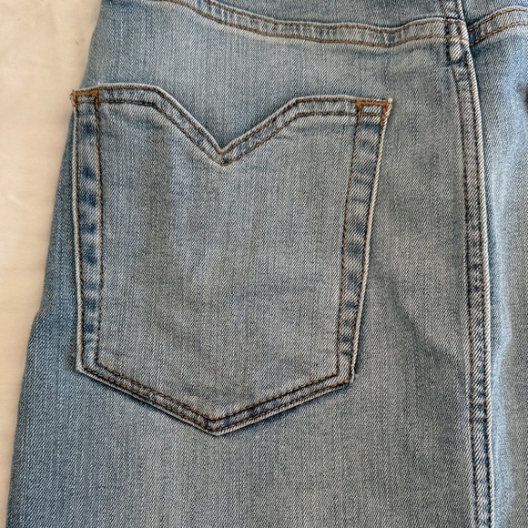 Ariat Claire Light Blue Pencil Skirt - Picture 6 of 9